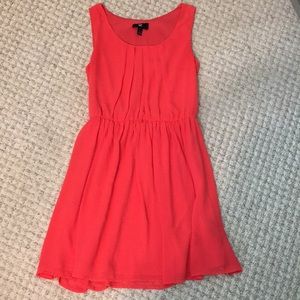 Coral color Dress